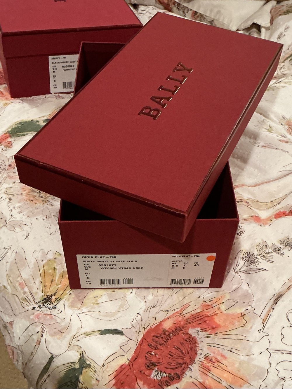 Bally Red Shoe Box Set
